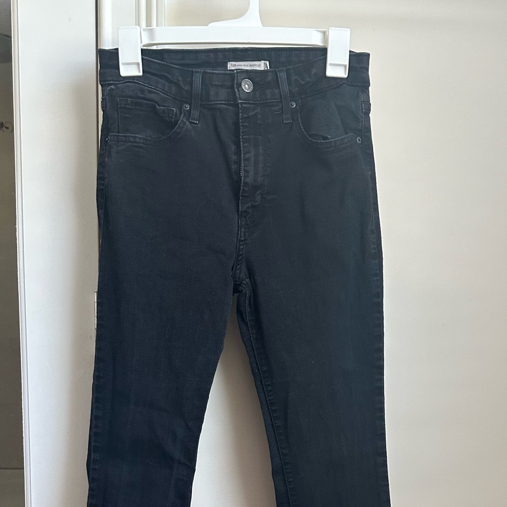 Levi's Women's Black Boot Cut Jeans